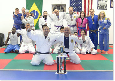 Team Victor Huber 1st Place Royler Gracie Cup