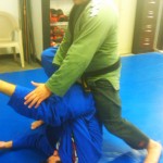 Step 6: Victor controls his opponent's leg