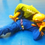 Step 7: Victor passes while still controlling the sleeve.