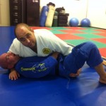 Victor passes and establishes side control